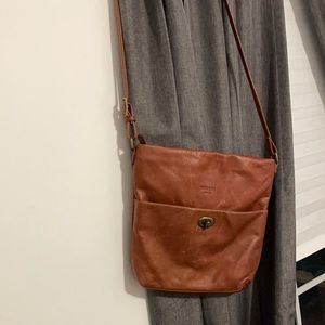 Margot Crossbody-Tanya Bucket Crossbody in Brandy